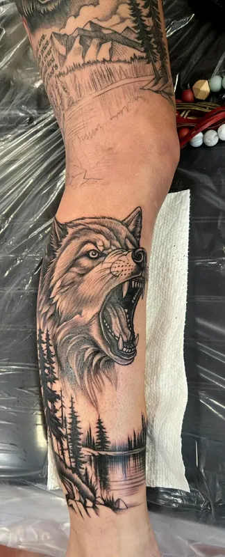 Tattoo by Jamie Davies at Tattooz Ink in Redding, California