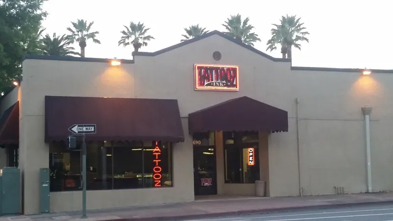 The original Tattooz Ink shop in Redding, California