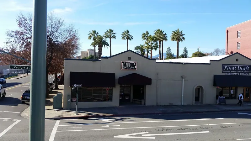 The original Tattooz Ink shop in Redding, California